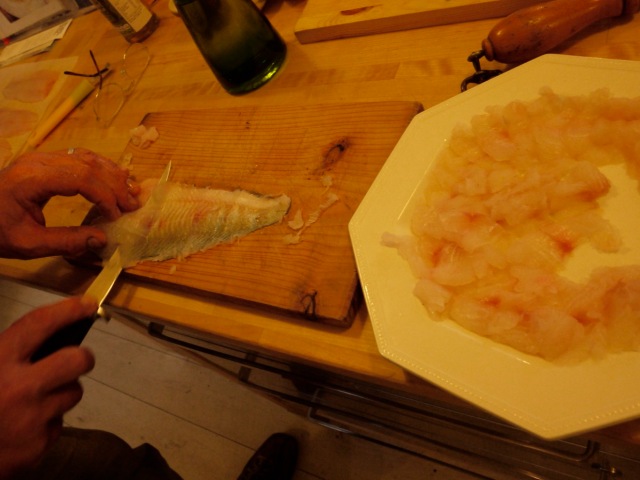 The Ceviche Takes Shape